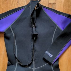 Neosport neoprene backzip 3/2mm Wetsuit size 8